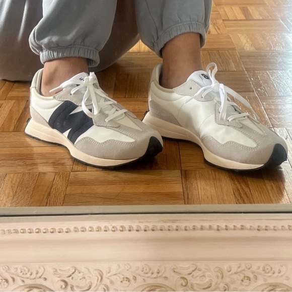New Balance Shoes - NWT New Balance 327 in White/Black (RARE) | Cssual Walking/Running Shoes 👟